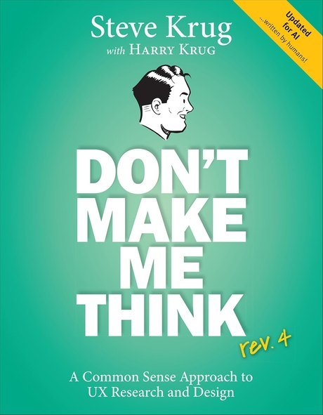 Don't Make Me Think, by Steve Krug